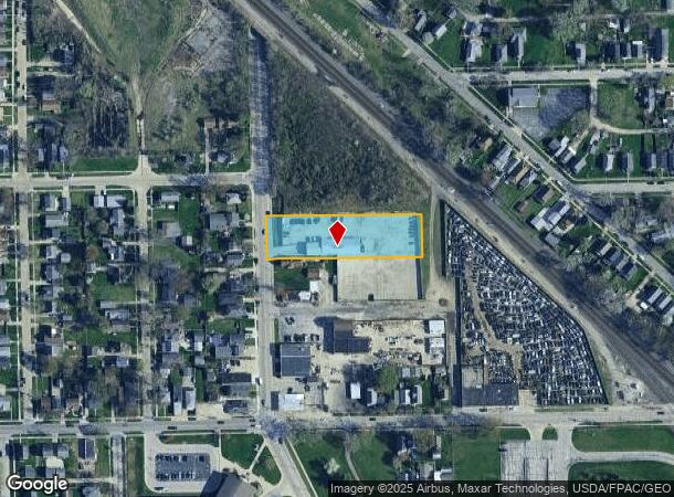  1515 E Broadway St, Toledo, OH Parcel Map