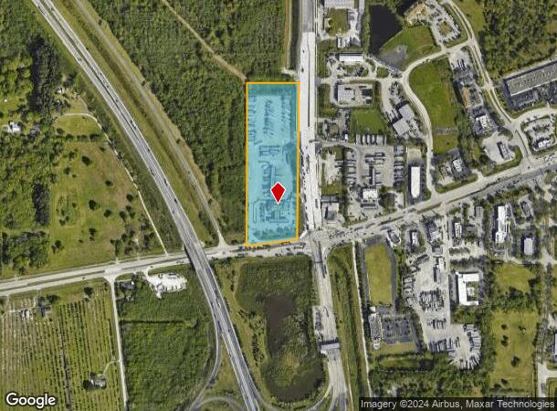  7300 Okeechobee Rd, Fort Pierce, FL Parcel Map