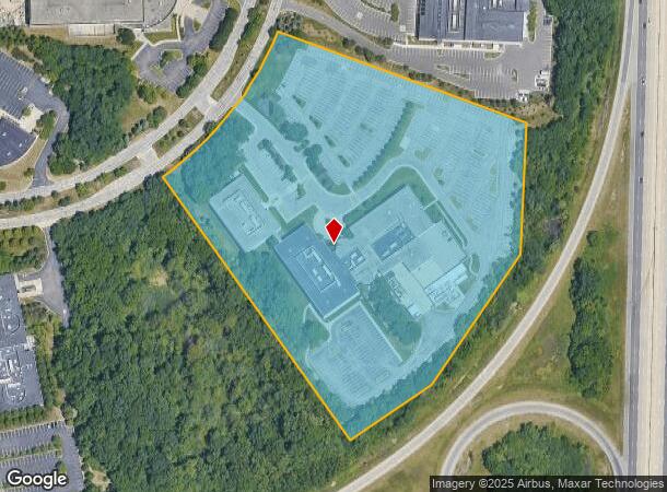  2400 Executive Hills Dr, Auburn Hills, MI Parcel Map