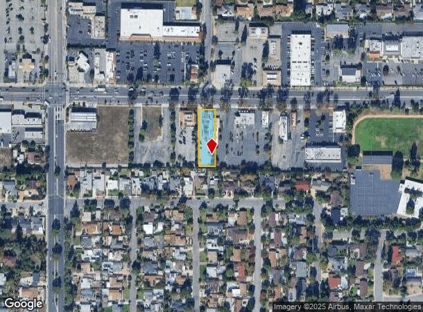  1000 W Foothill Blvd, Claremont, CA Parcel Map