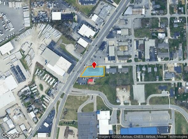3498 N Clinton St, Fort Wayne, IN Parcel Map