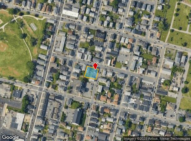 887 Cherry St, Fall River, MA Parcel Map