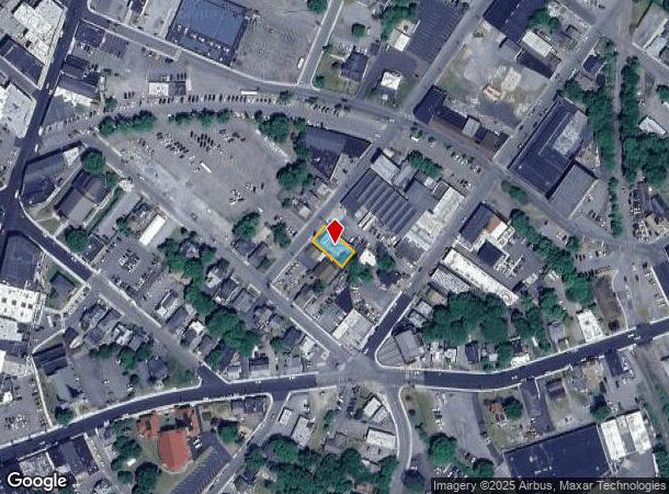  12 Cottage St, Middletown, NY Parcel Map