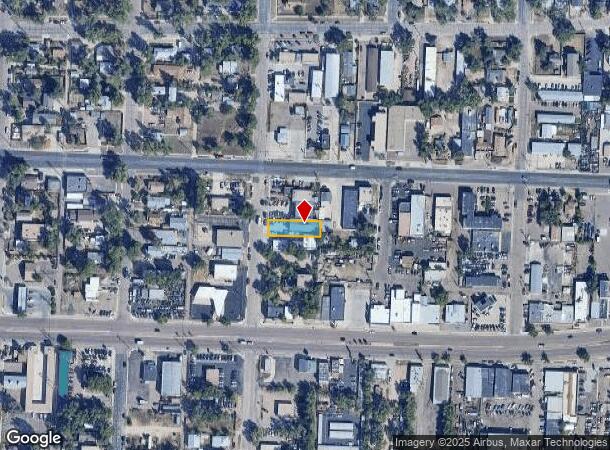323 Iowa Ave, Colorado Springs, CO Parcel Map