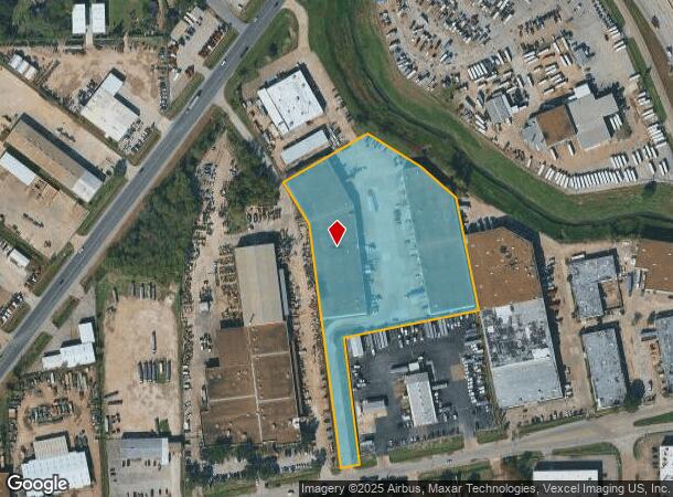 8801 Wallisville Rd, Houston, TX Parcel Map