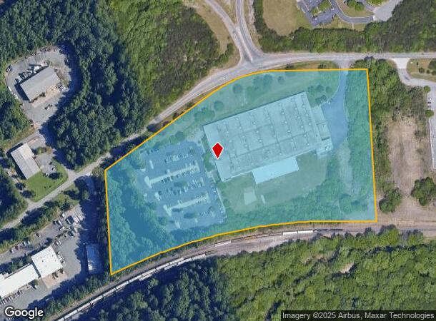 2400 Lowery St, Winston Salem, NC Parcel Map