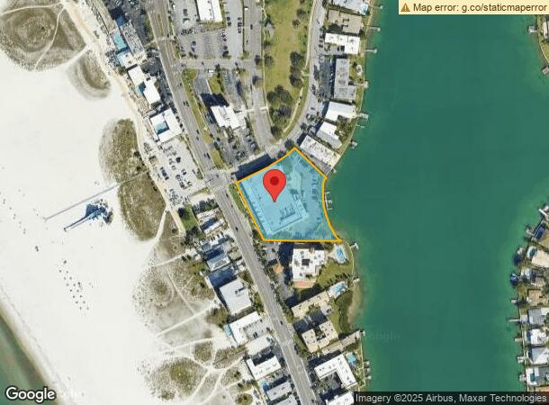  10359 Gulf Blvd, Treasure Island, FL Parcel Map