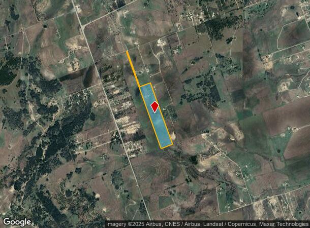 1929 County Road 221, Florence, TX Parcel Map