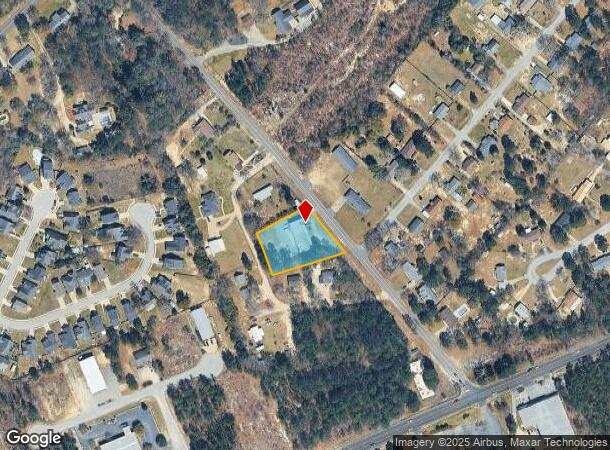  105 Magnolia Ln, Lugoff, SC Parcel Map