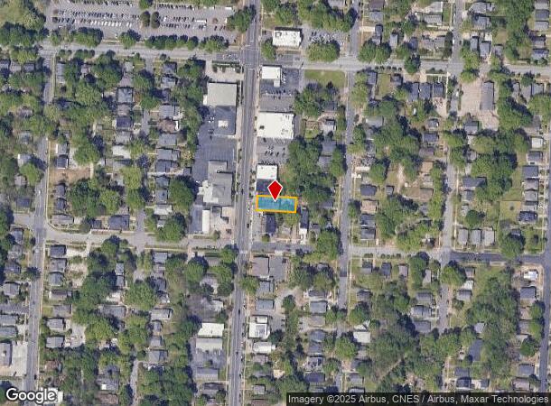  1104 Broad St, Durham, NC Parcel Map