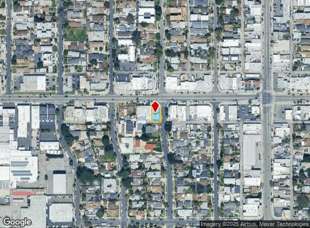  10700 Burbank Blvd, North Hollywood, CA Parcel Map