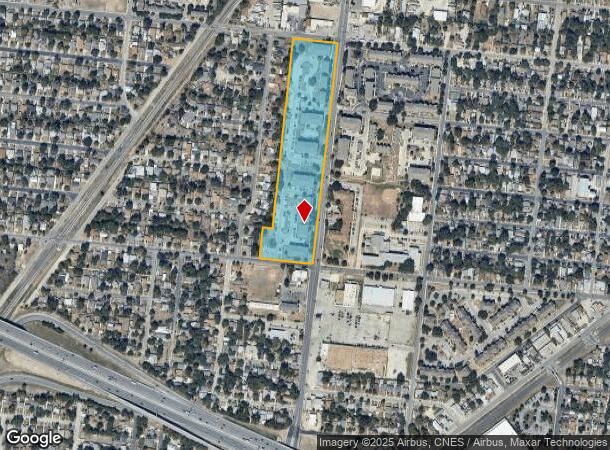  2001 S Zarzamora St, San Antonio, TX Parcel Map