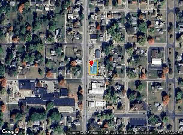 500 N Monroe St, Abingdon, IL Parcel Map