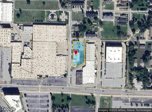 607 Sw F St, Bentonville, AR Parcel Map