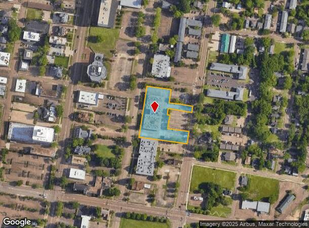  660 North St, Jackson, MS Parcel Map