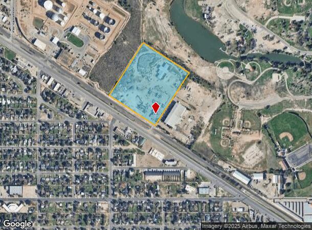  2836 Clovis Rd, Lubbock, TX Parcel Map