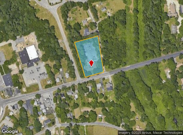  520 Taunton Ave, Seekonk, MA Parcel Map