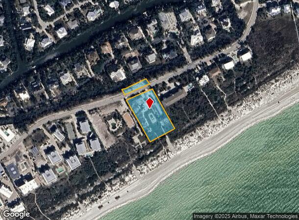  541 E Gulf Dr, Sanibel, FL Parcel Map