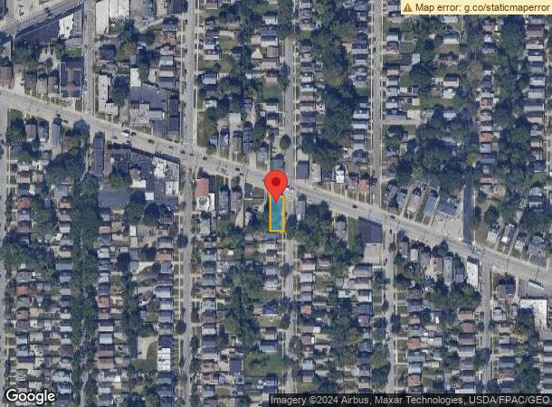  9701 Denison Ave, Cleveland, OH Parcel Map