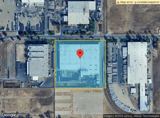  2500 Cooper Ave, Merced, CA Parcel Map