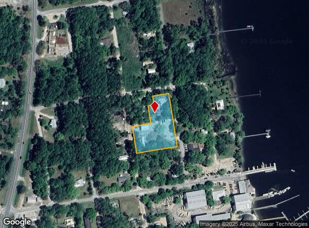 222 Clark Dr, Panacea, FL Parcel Map