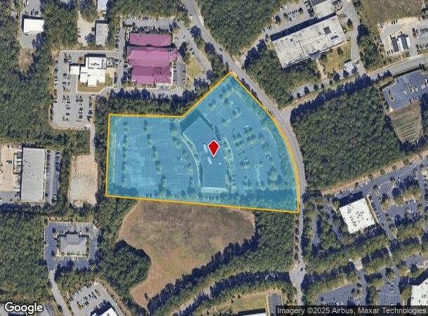 1400 Centerview Dr, Little Rock, AR Parcel Map