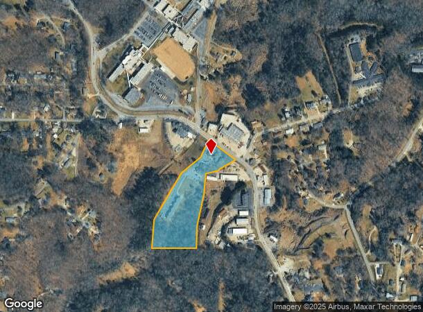 533 Grove St N, Dahlonega, GA Parcel Map