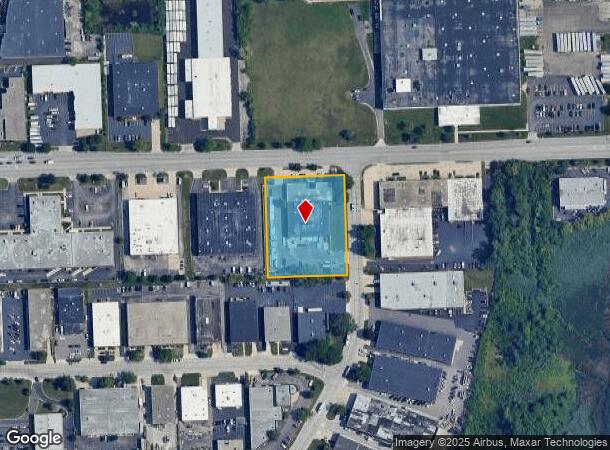 1405 W Fullerton Ave, Addison, IL Parcel Map