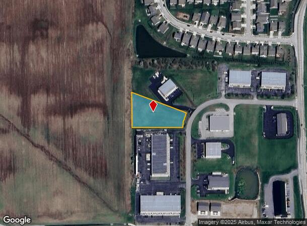  1518 Amy Ln, Franklin, IN Parcel Map