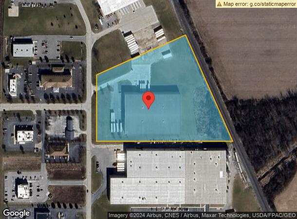  2249 Enterprise St, Fremont, OH Parcel Map