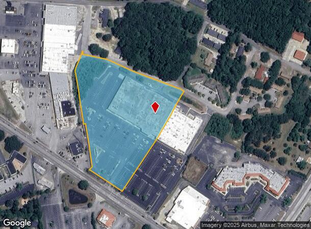  1470 Chestnut St, Orangeburg, SC Parcel Map