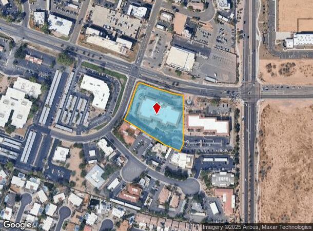 8767 E Via De Ventura, Scottsdale, AZ Parcel Map