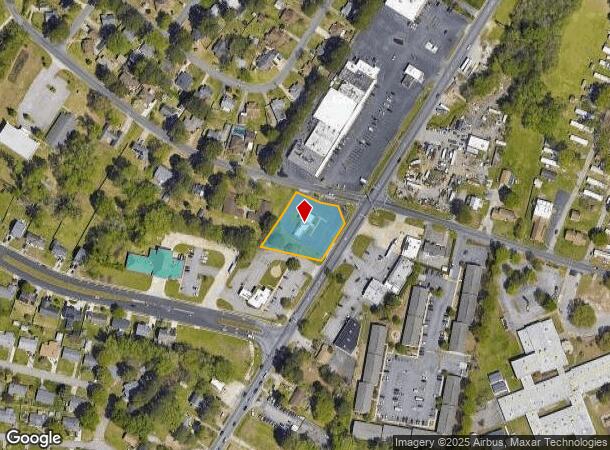  1080 George Washington Hwy N, Chesapeake, VA Parcel Map