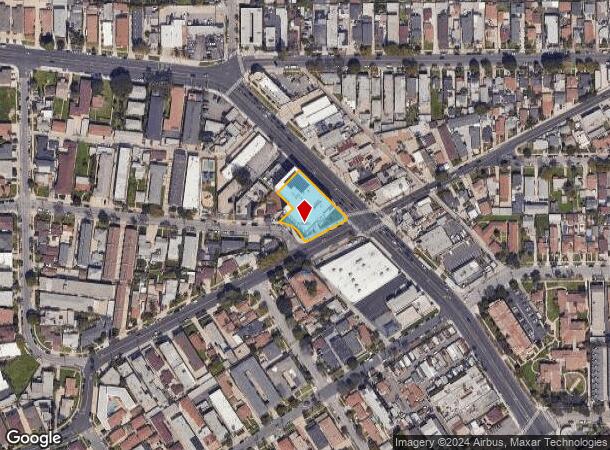  715 Centinela Ave, Inglewood, CA Parcel Map