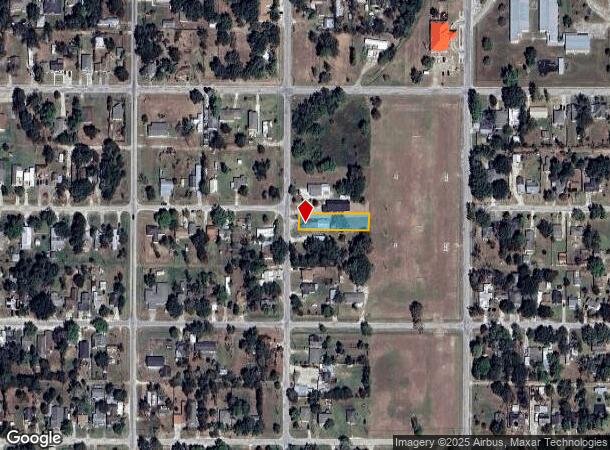  710 8Th St, Palacios, TX Parcel Map