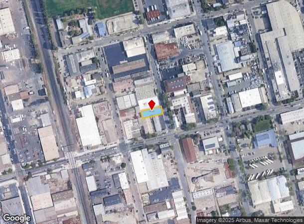  1244 5Th St, Berkeley, CA Parcel Map