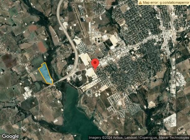  2490 W Henderson St, Cleburne, TX Parcel Map