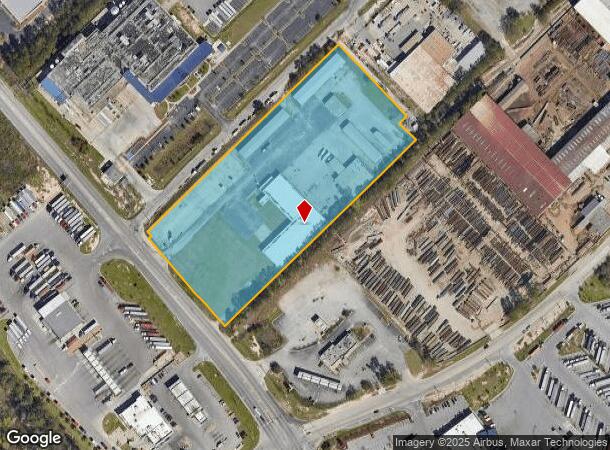 2010 Bluff Rd, Columbia, SC Parcel Map