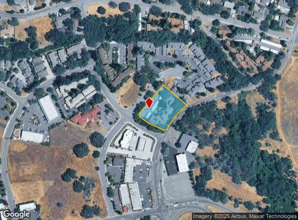  2572 Knollwood Ct, Cameron Park, CA Parcel Map