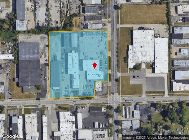 24011 Hoover Rd, Warren, MI Parcel Map