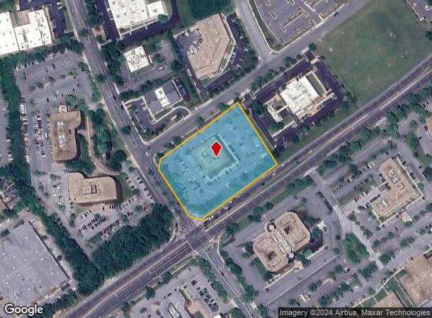  4601 Forbes Blvd, Lanham, MD Parcel Map