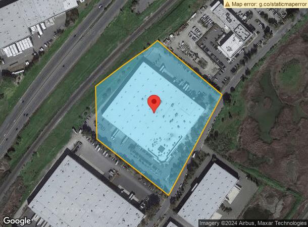  5001 Industrial Way, Benicia, CA Parcel Map