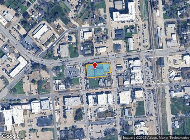  141 W Renfro St, Burleson, TX Parcel Map