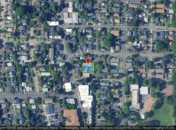  3721 Se 13Th Ave, Portland, OR Parcel Map
