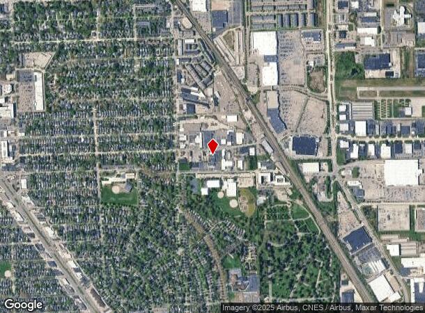 2292 Cole St, Birmingham, MI Parcel Map