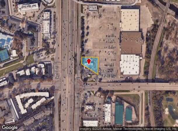  11102 N Central Expy, Dallas, TX Parcel Map