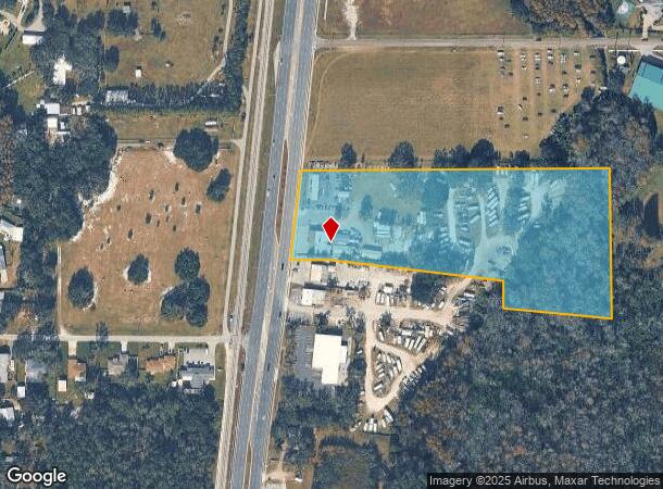 19313 N Us Highway 41 Hwy, Lutz, FL Parcel Map