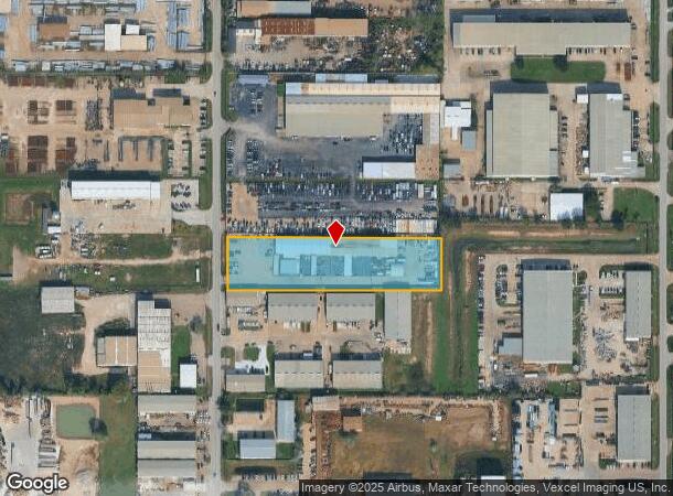  5910 Cunningham Rd, Houston, TX Parcel Map