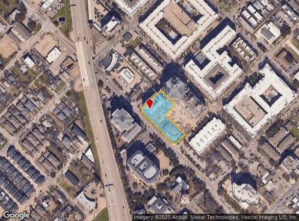  4024 Maple Ave, Dallas, TX Parcel Map