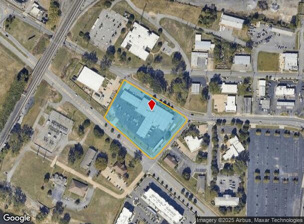 700 W Broadway St, North Little Rock, AR Parcel Map